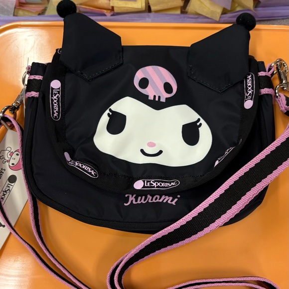 Kuoromi Black and Pink Crossbody Bag - Picture 13 of 16
